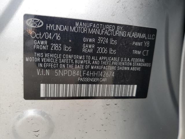 Photo 11 VIN: 5NPD84LF4HH142674 - HYUNDAI ELANTRA SE 