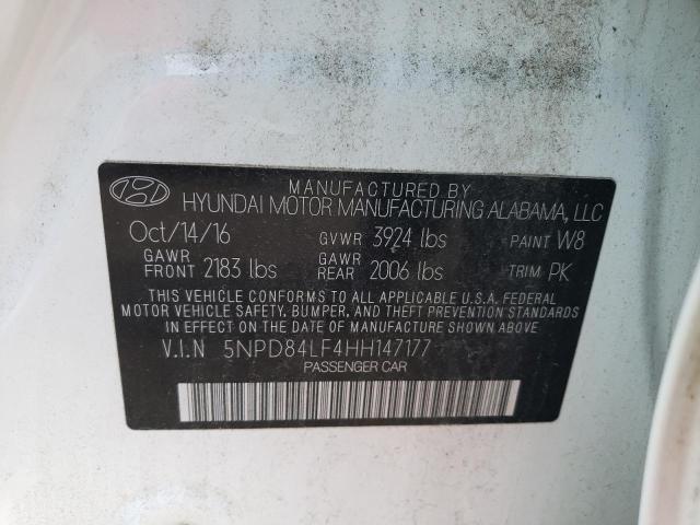 Photo 11 VIN: 5NPD84LF4HH147177 - HYUNDAI ELANTRA SE 