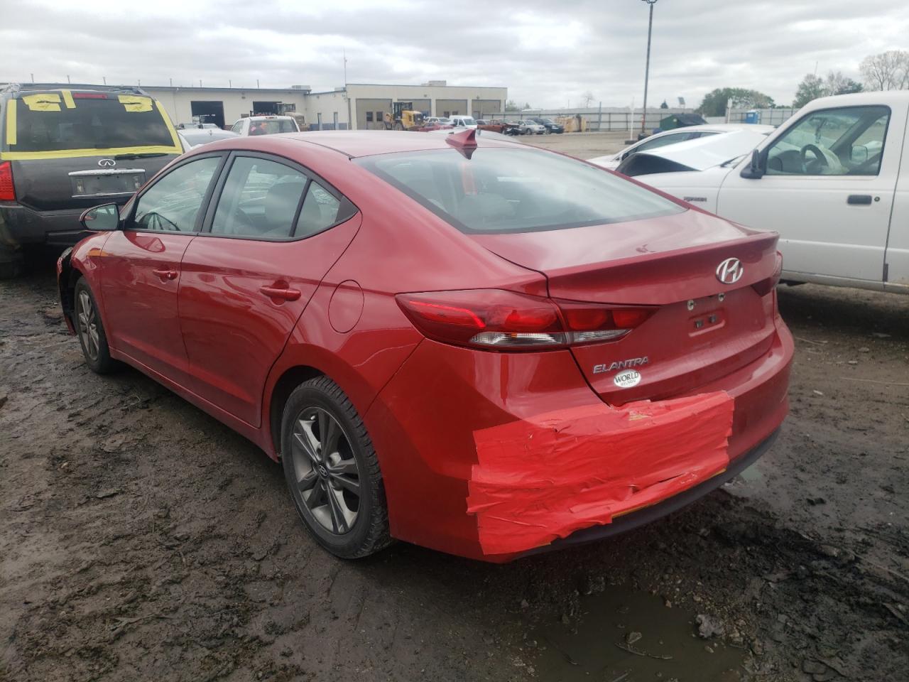 Photo 2 VIN: 5NPD84LF4HH170944 - HYUNDAI ELANTRA 