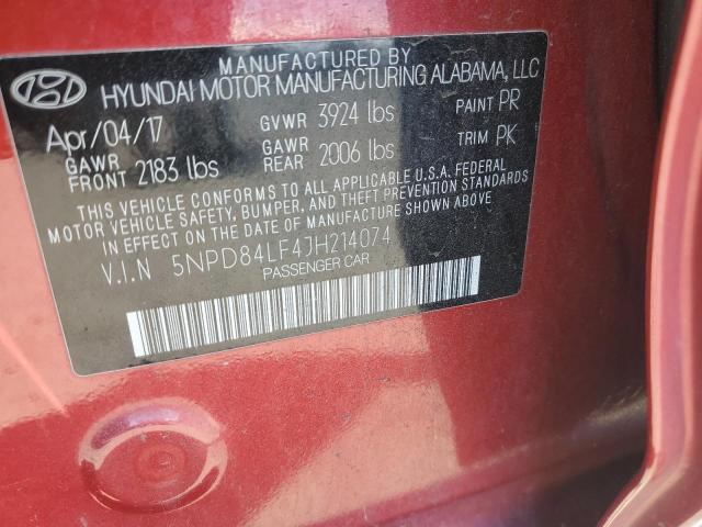 Photo 11 VIN: 5NPD84LF4JH214074 - HYUNDAI ELANTRA 