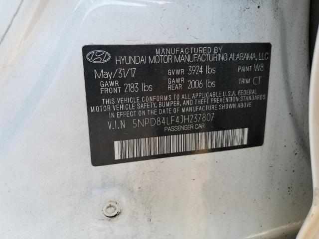 Photo 11 VIN: 5NPD84LF4JH237807 - HYUNDAI ELANTRA SE 