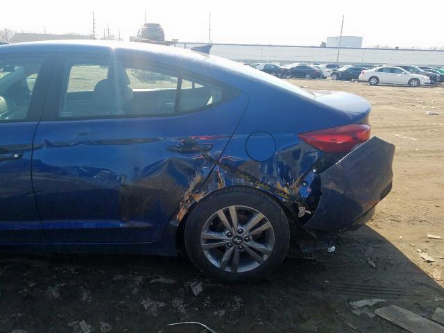 Photo 9 VIN: 5NPD84LF4JH238262 - HYUNDAI ELANTRA SE 