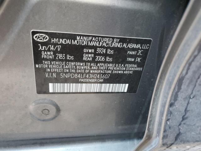 Photo 11 VIN: 5NPD84LF4JH243607 - HYUNDAI ELANTRA SE 