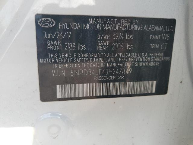 Photo 11 VIN: 5NPD84LF4JH247849 - HYUNDAI ELANTRA 