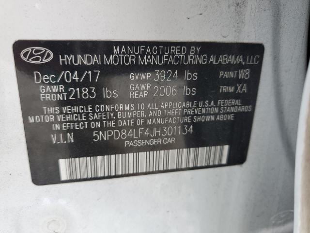 Photo 11 VIN: 5NPD84LF4JH301134 - HYUNDAI ELANTRA SE 