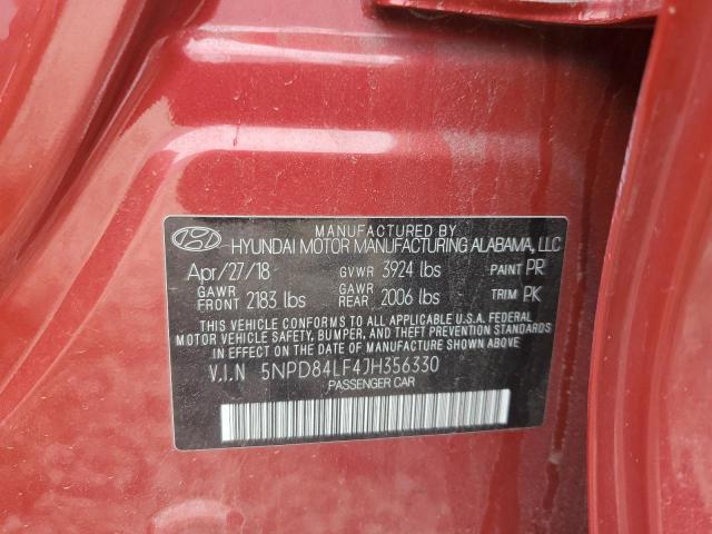 Photo 11 VIN: 5NPD84LF4JH356330 - HYUNDAI ELANTRA 