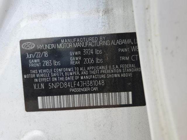 Photo 11 VIN: 5NPD84LF4JH381048 - HYUNDAI ELANTRA 