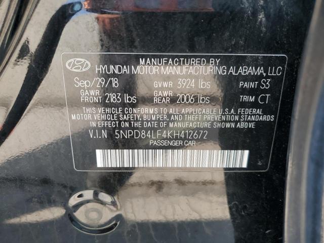 Photo 11 VIN: 5NPD84LF4KH412672 - HYUNDAI ELANTRA SE 