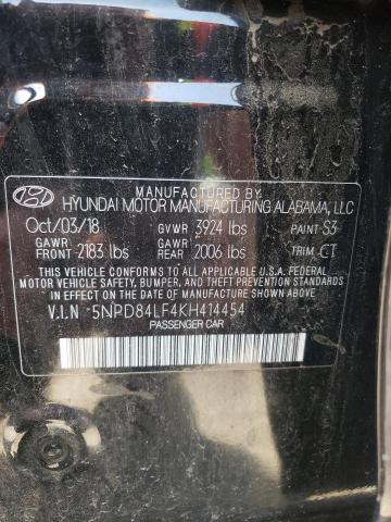 Photo 9 VIN: 5NPD84LF4KH414454 - HYUNDAI ELANTRA SE 