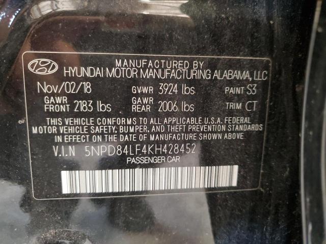 Photo 11 VIN: 5NPD84LF4KH428452 - HYUNDAI ELANTRA SE 