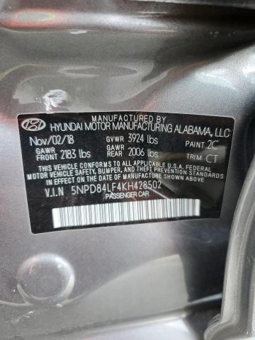 Photo 11 VIN: 5NPD84LF4KH428502 - HYUNDAI ELANTRA 