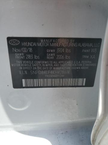 Photo 11 VIN: 5NPD84LF4KH428614 - HYUNDAI ELANTRA 