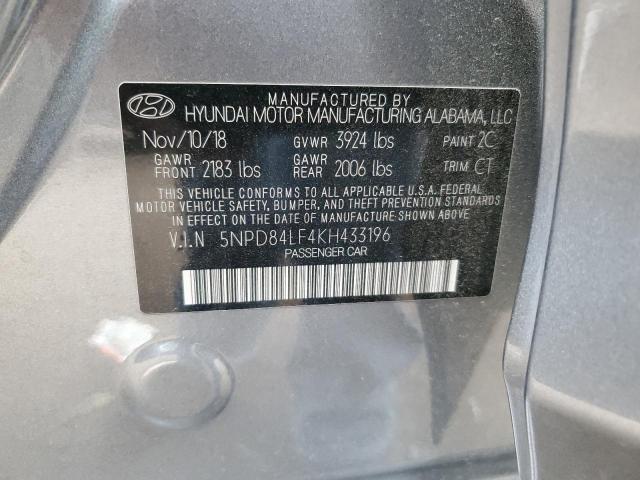 Photo 11 VIN: 5NPD84LF4KH433196 - HYUNDAI ELANTRA 