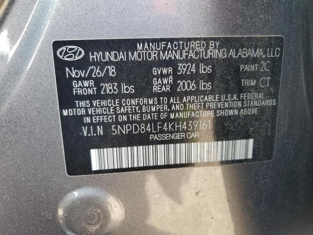 Photo 11 VIN: 5NPD84LF4KH439161 - HYUNDAI ELANTRA 