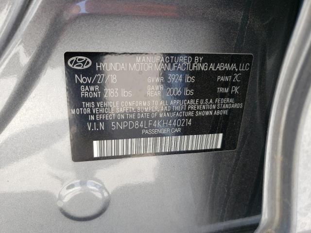 Photo 11 VIN: 5NPD84LF4KH440214 - HYUNDAI ELANTRA 