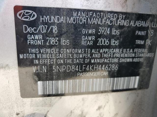 Photo 12 VIN: 5NPD84LF4KH446286 - HYUNDAI ELANTRA SE 