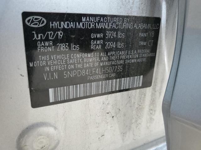 Photo 11 VIN: 5NPD84LF4LH507735 - HYUNDAI ELANTRA SE 