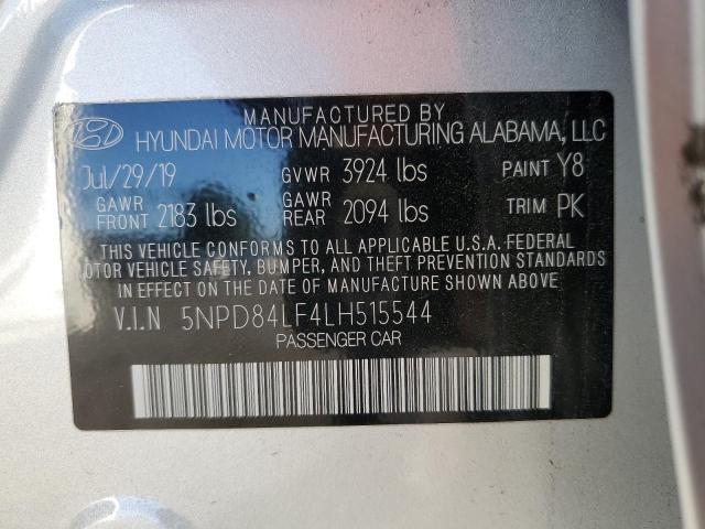 Photo 12 VIN: 5NPD84LF4LH515544 - HYUNDAI ELANTRA SE 