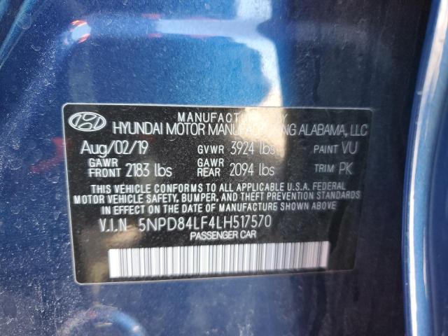 Photo 11 VIN: 5NPD84LF4LH517570 - HYUNDAI ELANTRA SE 