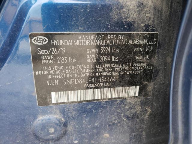 Photo 9 VIN: 5NPD84LF4LH544641 - HYUNDAI ELANTRA SE 