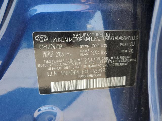 Photo 12 VIN: 5NPD84LF4LH559995 - HYUNDAI ELANTRA SE 