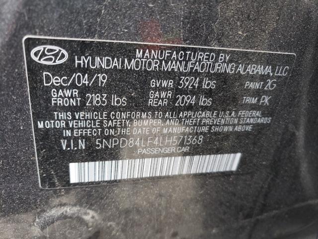 Photo 9 VIN: 5NPD84LF4LH571368 - HYUNDAI ELANTRA SE 