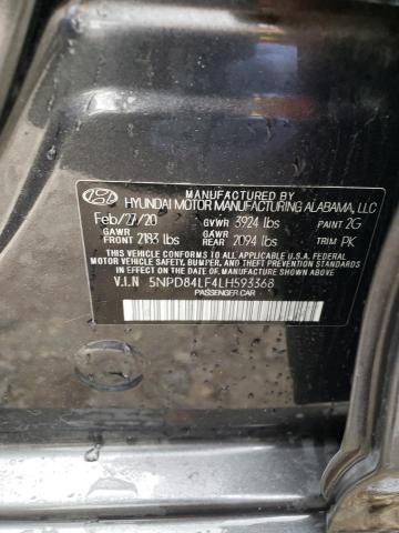 Photo 11 VIN: 5NPD84LF4LH593368 - HYUNDAI ELANTRA SE 