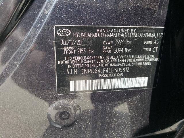 Photo 9 VIN: 5NPD84LF4LH605812 - HYUNDAI ELANTRA SE 