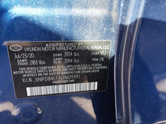 Photo 11 VIN: 5NPD84LF4LH609391 - HYUNDAI ELANTRA SE 