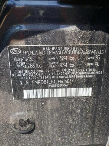 Photo 9 VIN: 5NPD84LF4LH616034 - HYUNDAI ELANTRA SE 