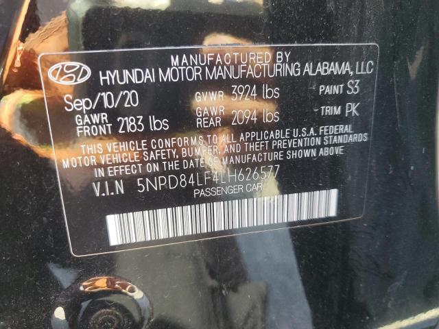 Photo 11 VIN: 5NPD84LF4LH626577 - HYUNDAI ELANTRA SE 