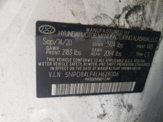 Photo 11 VIN: 5NPD84LF4LH628006 - HYUNDAI ELANTRA SE 