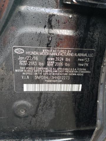 Photo 11 VIN: 5NPD84LF5HH012273 - HYUNDAI ELANTRA SE 