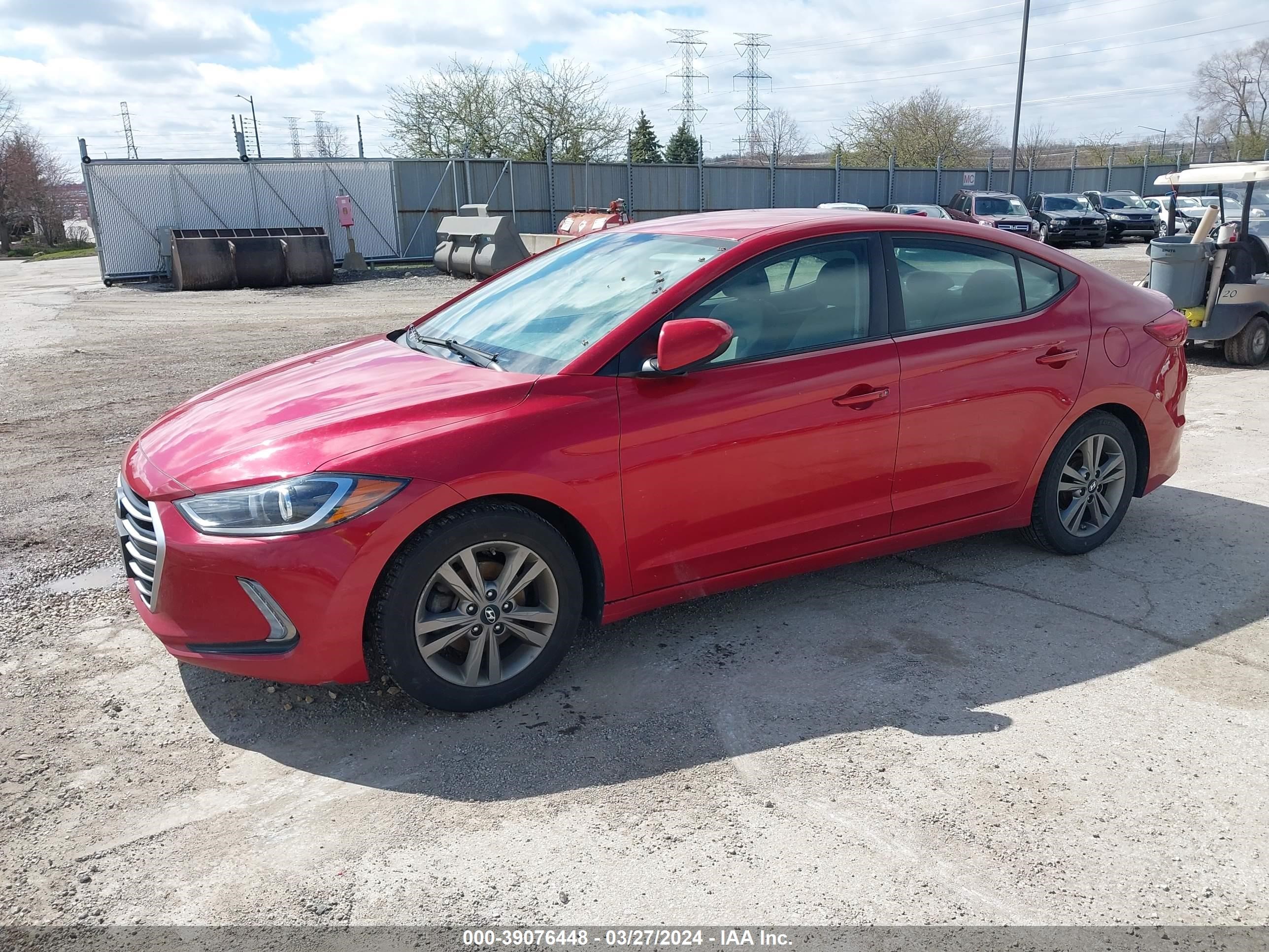 Photo 1 VIN: 5NPD84LF5HH021846 - HYUNDAI ELANTRA 