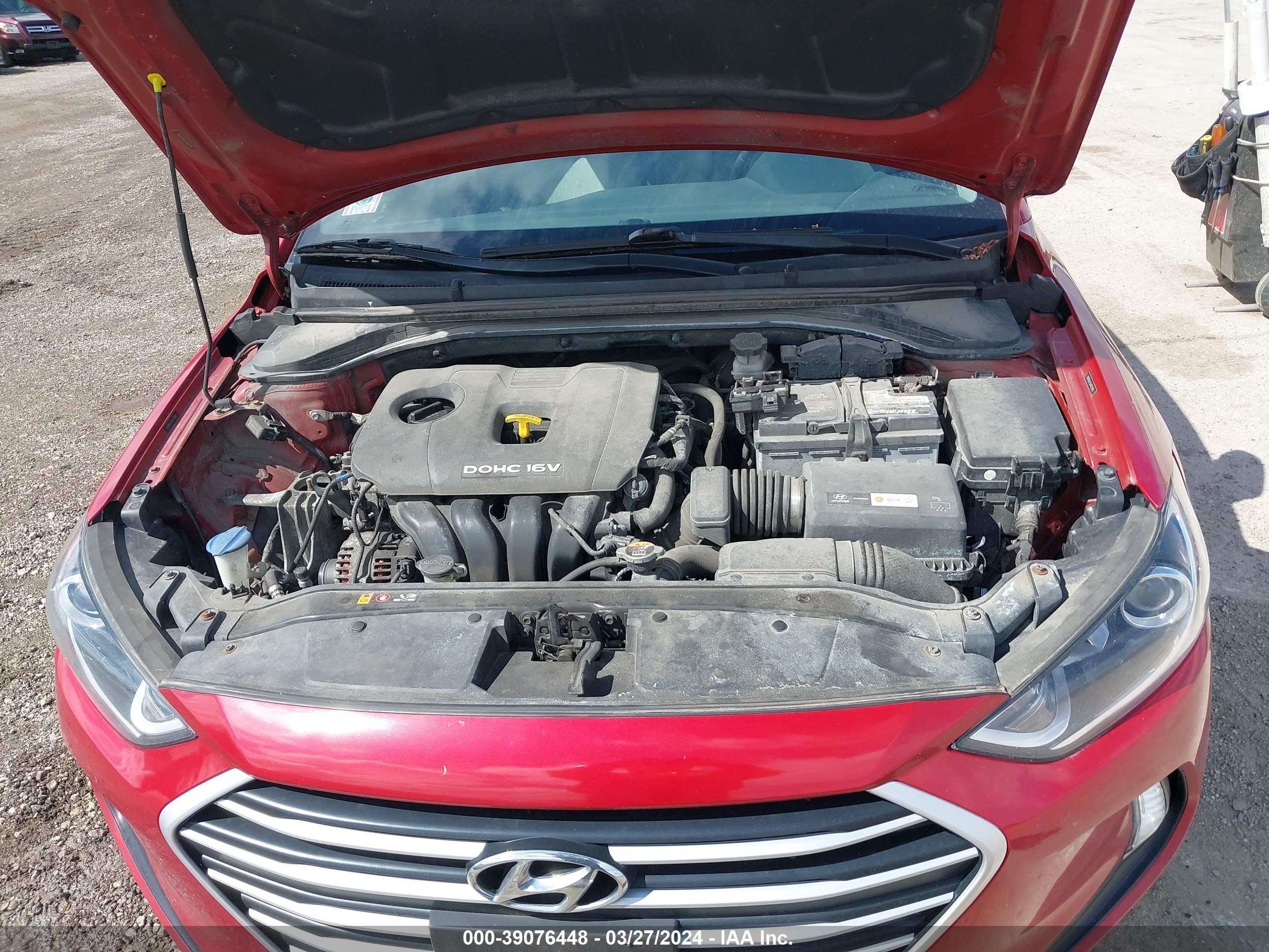 Photo 9 VIN: 5NPD84LF5HH021846 - HYUNDAI ELANTRA 