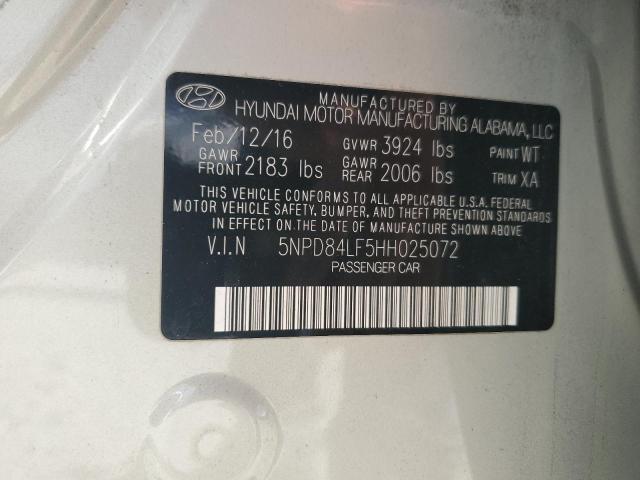 Photo 11 VIN: 5NPD84LF5HH025072 - HYUNDAI ELANTRA SE 