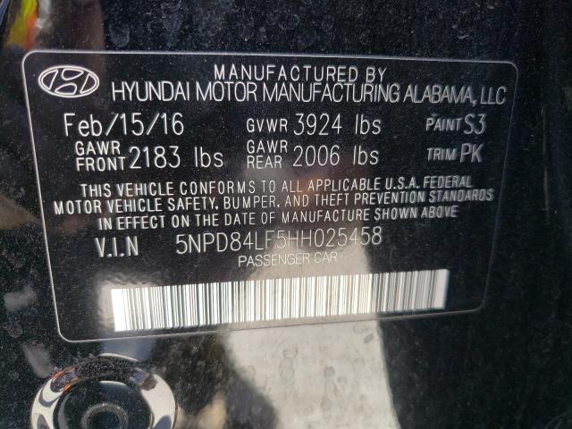 Photo 9 VIN: 5NPD84LF5HH025458 - HYUNDAI ELANTRA SE 