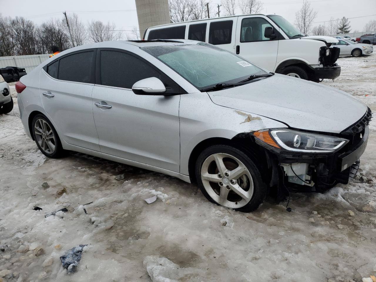 Photo 3 VIN: 5NPD84LF5HH025539 - HYUNDAI ELANTRA 