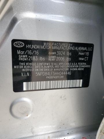 Photo 11 VIN: 5NPD84LF5HH044446 - HYUNDAI ELANTRA SE 