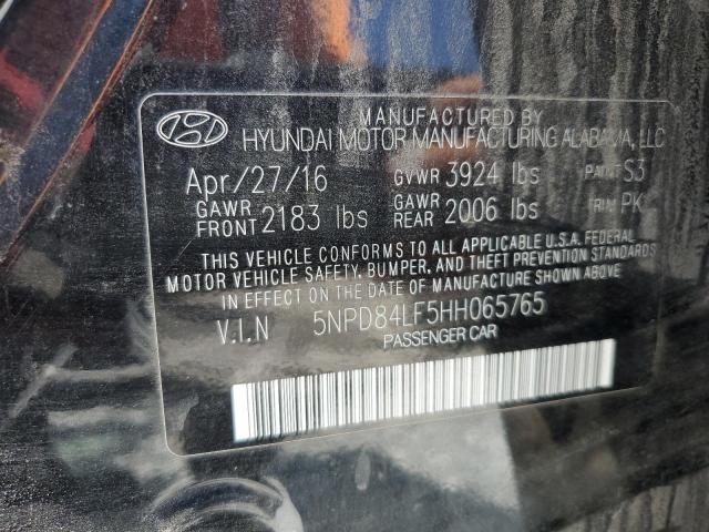 Photo 12 VIN: 5NPD84LF5HH065765 - HYUNDAI ELANTRA 