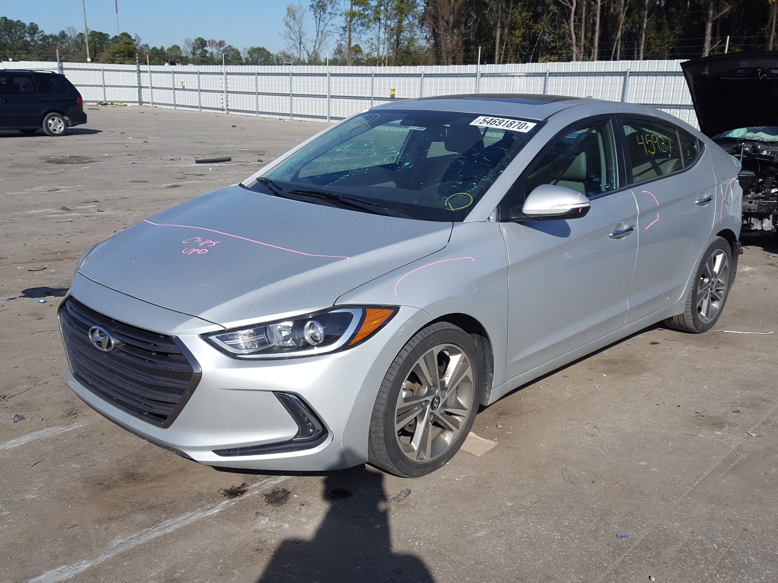 Photo 1 VIN: 5NPD84LF5HH069511 - HYUNDAI ELANTRA SE 