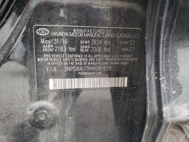 Photo 12 VIN: 5NPD84LF5HH085529 - HYUNDAI ELANTRA SE 