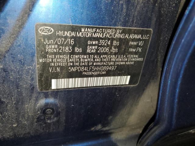 Photo 11 VIN: 5NPD84LF5HH089497 - HYUNDAI ELANTRA SE 