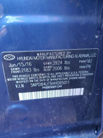 Photo 9 VIN: 5NPD84LF5HH095011 - HYUNDAI ELANTRA SE 