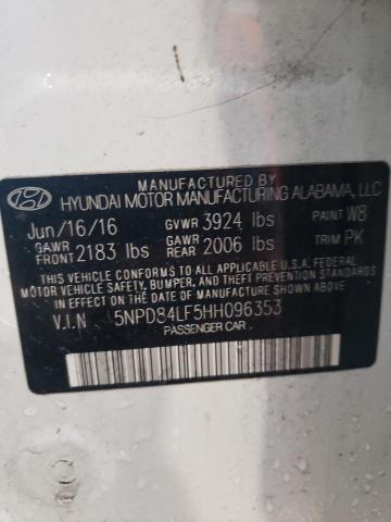 Photo 11 VIN: 5NPD84LF5HH096353 - HYUNDAI ELANTRA EC 