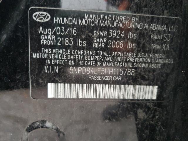 Photo 9 VIN: 5NPD84LF5HH115788 - HYUNDAI ELANTRA SE 