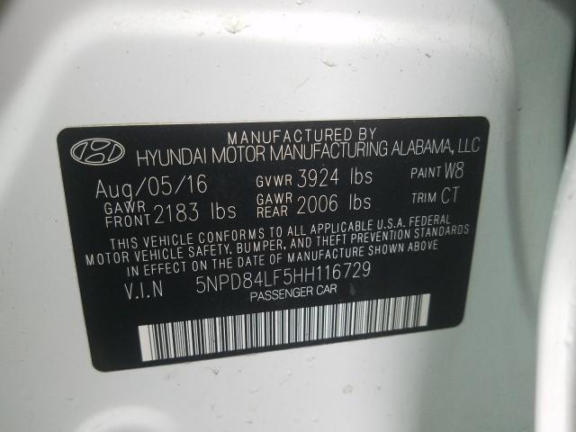 Photo 9 VIN: 5NPD84LF5HH116729 - HYUNDAI ELANTRA SE 