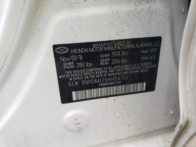 Photo 11 VIN: 5NPD84LF5HH154753 - HYUNDAI ELANTRA SE 