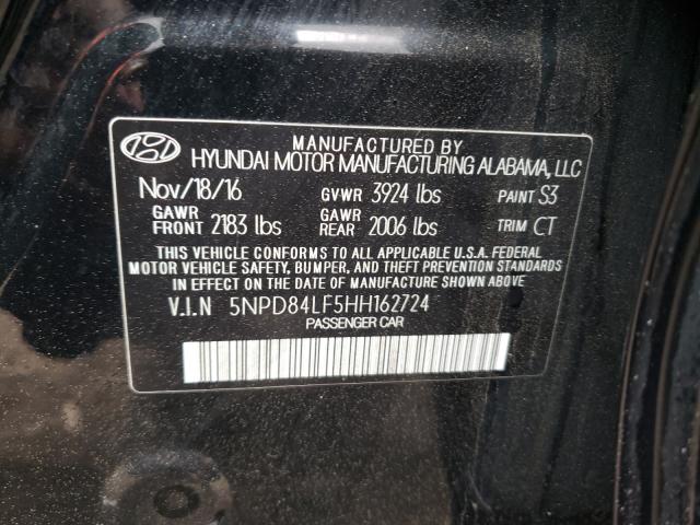 Photo 9 VIN: 5NPD84LF5HH162724 - HYUNDAI ELANTRA SE 