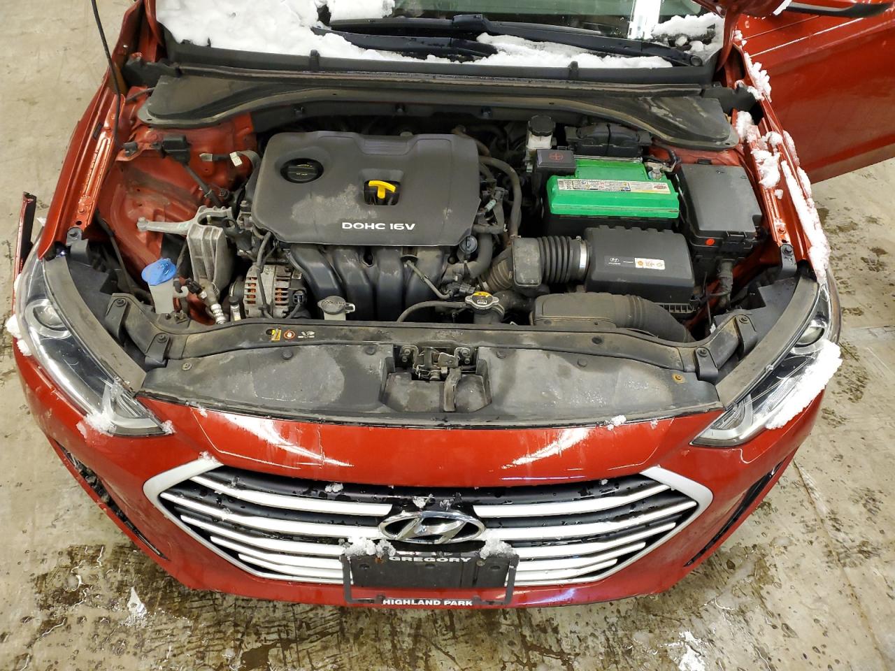 Photo 10 VIN: 5NPD84LF5HH205927 - HYUNDAI ELANTRA 